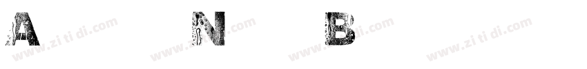 ArialNum Black字体转换